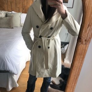White Winter Pea Coat